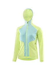 LÖFFLER | Damen Langlaufunterziehshirt Hoody Tech Stretch | hellgrün