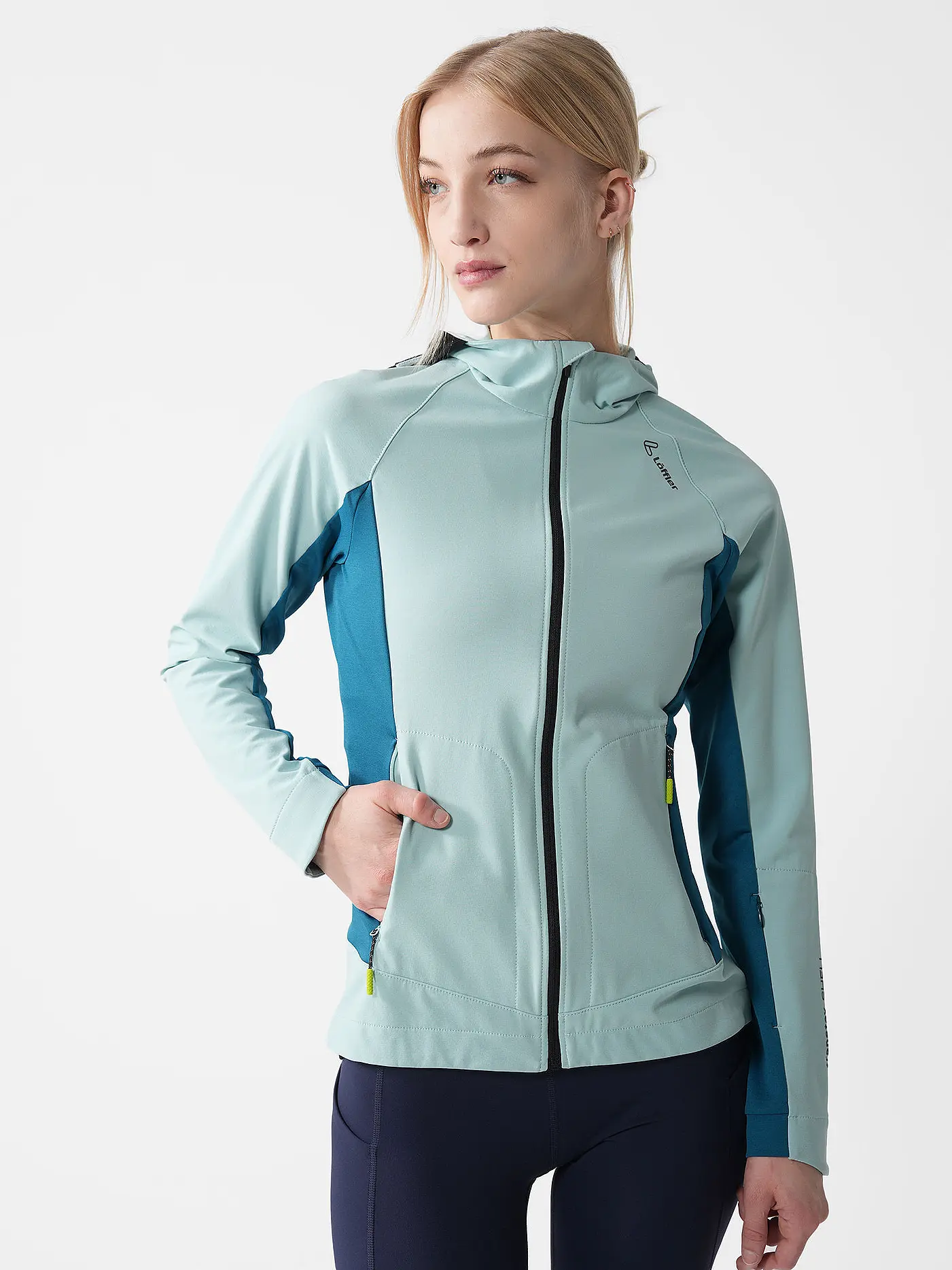 LÖFFLER | Damen Laufjacke XC-Pure TXS | hellblau