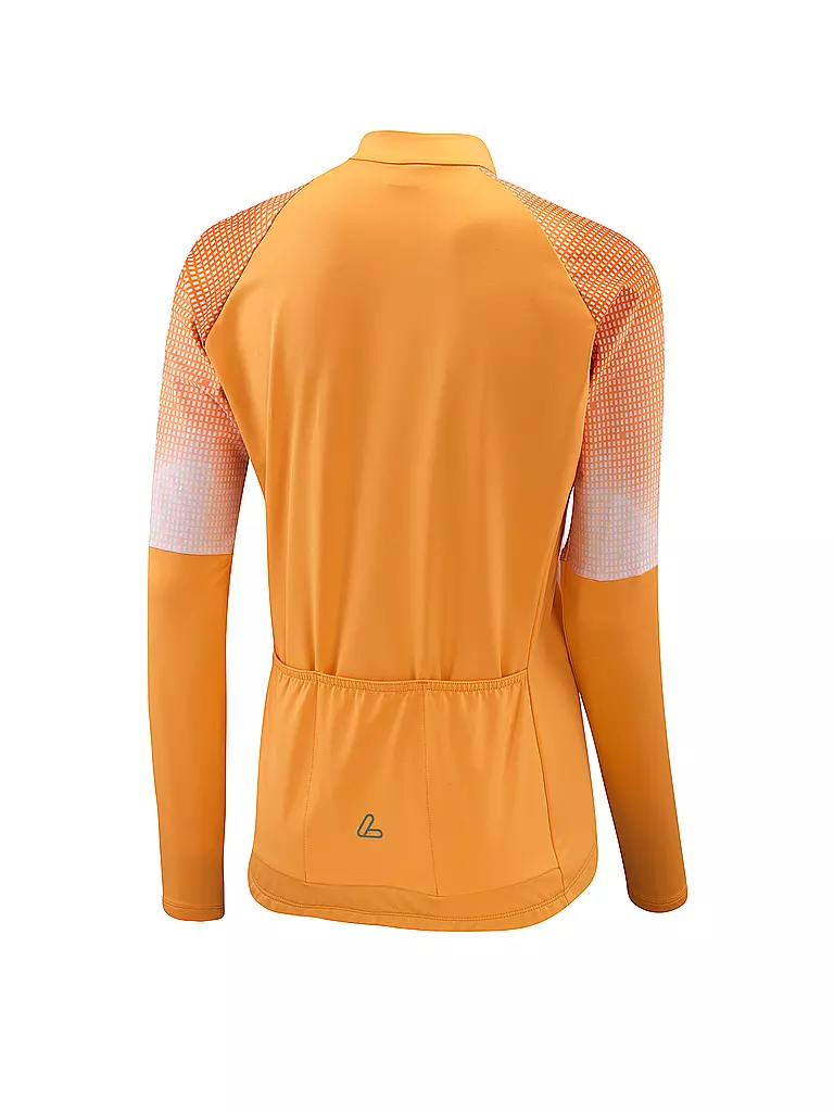 LÖFFLER | Damen Rad Trikot Vapor FZ LS | orange