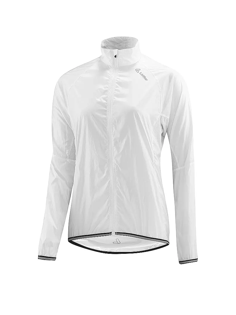 LÖFFLER | Damen Radjacke Windshell-Ultralight | weiss