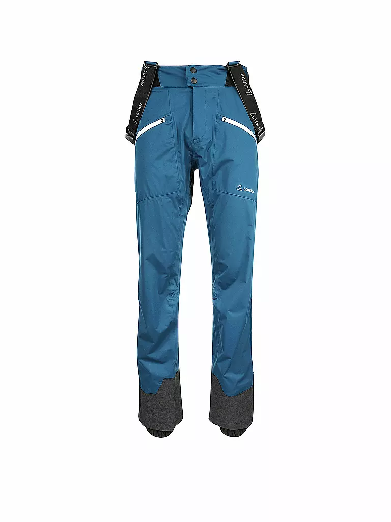 LÖFFLER | Damen Tourenhose Gore-Tex | petrol