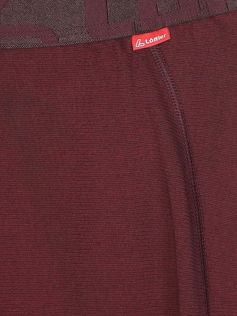 LÖFFLER | Damen Unterziehhose TTX Warm 3/4 | kupfer