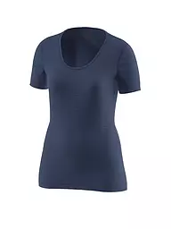 LÖFFLER | Damen Unterziehshirt Merino Light | dunkelblau