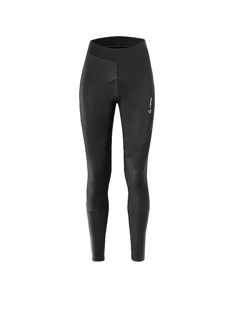 LÖFFLER | Damen Winter Radhose Thermo | schwarz