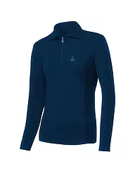 LÖFFLER | Damen TRANSTEX® Zip-Rolli Basic | dunkelblau