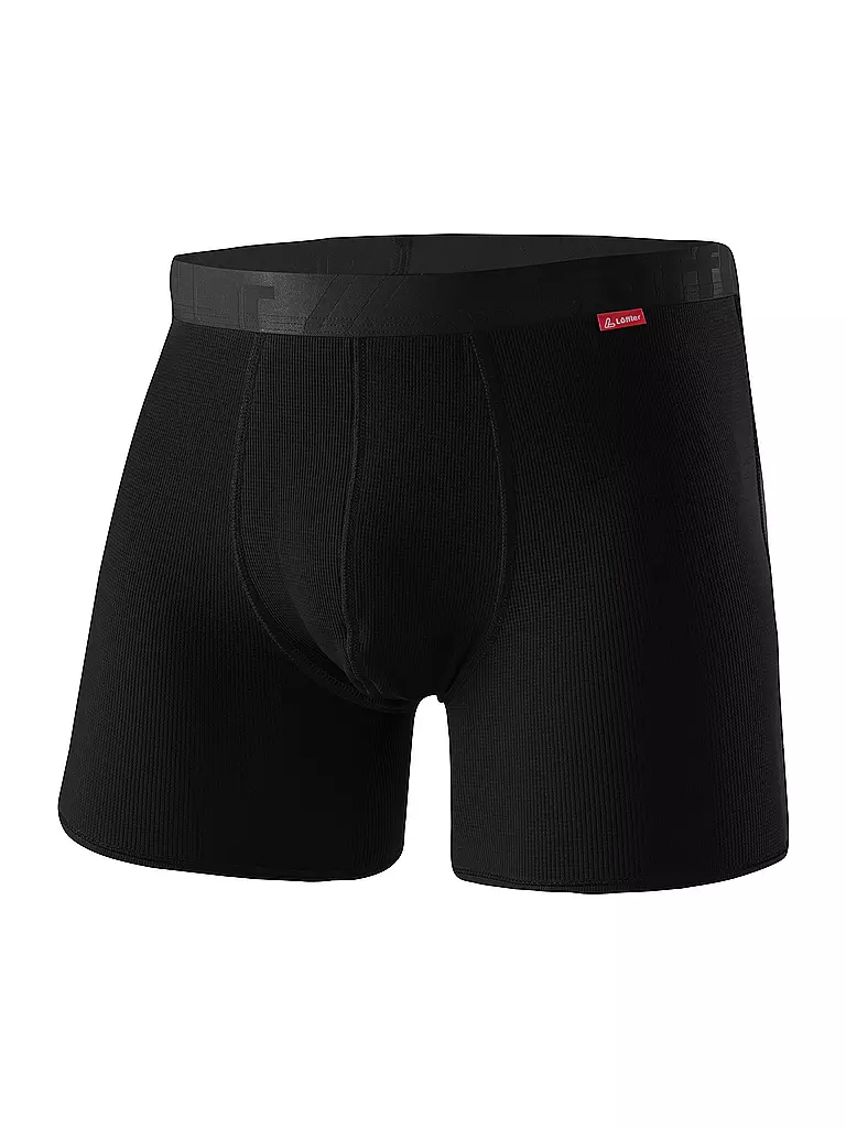 LÖFFLER | Herren Boxershort TRANSTEX® LIGHT | schwarz