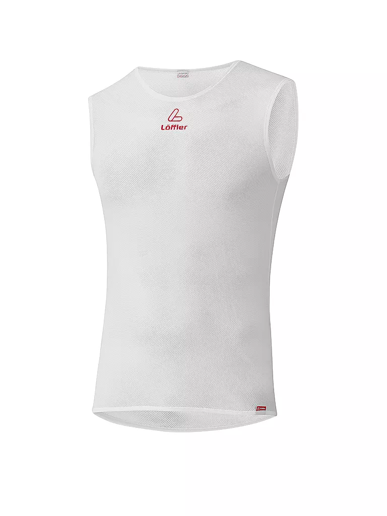 LÖFFLER | Herren Rad Singlet TRANSTEX® LIGHT+ | weiss