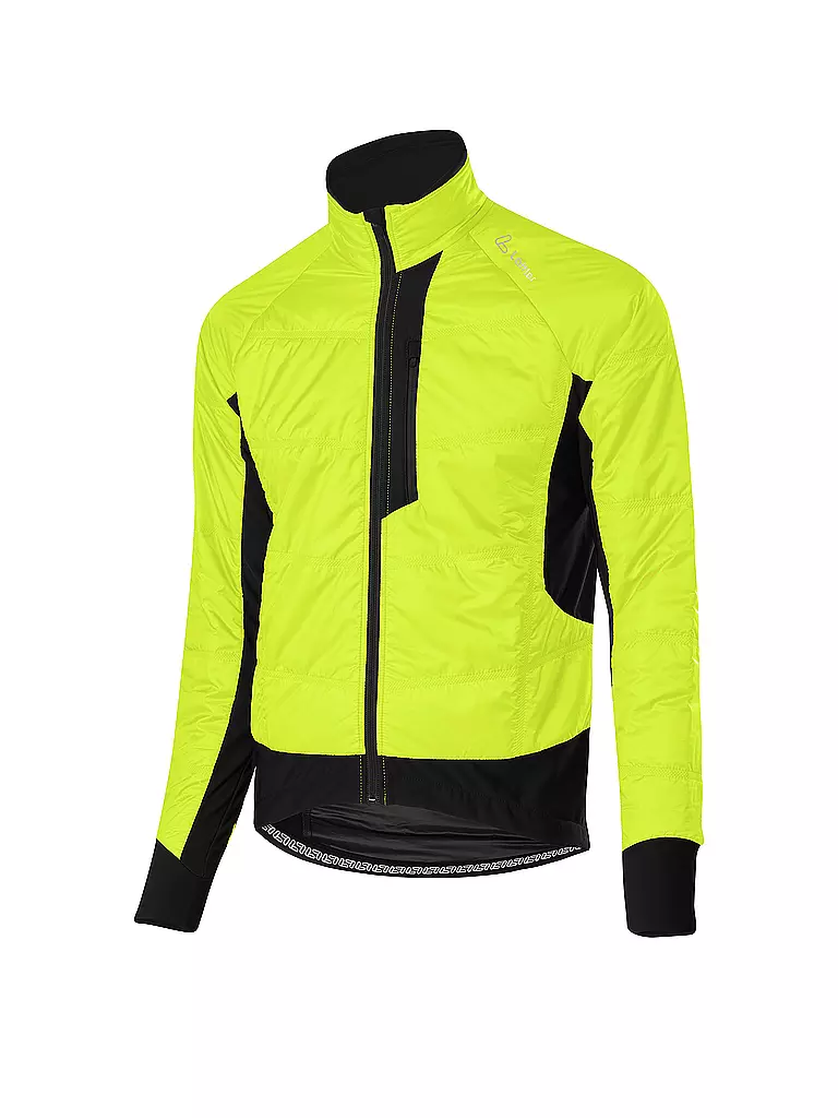 LÖFFLER | Herren Radjacke Hotbond® Primaloft® Mix  | gelb