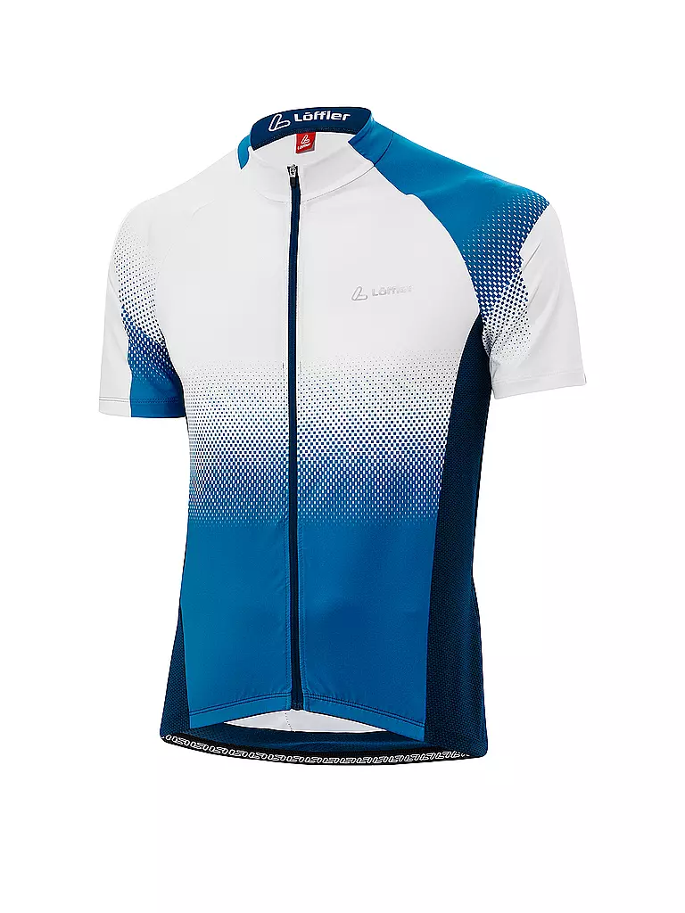 LÖFFLER | Herren Radtrikot Dusty Mid FZ | blau