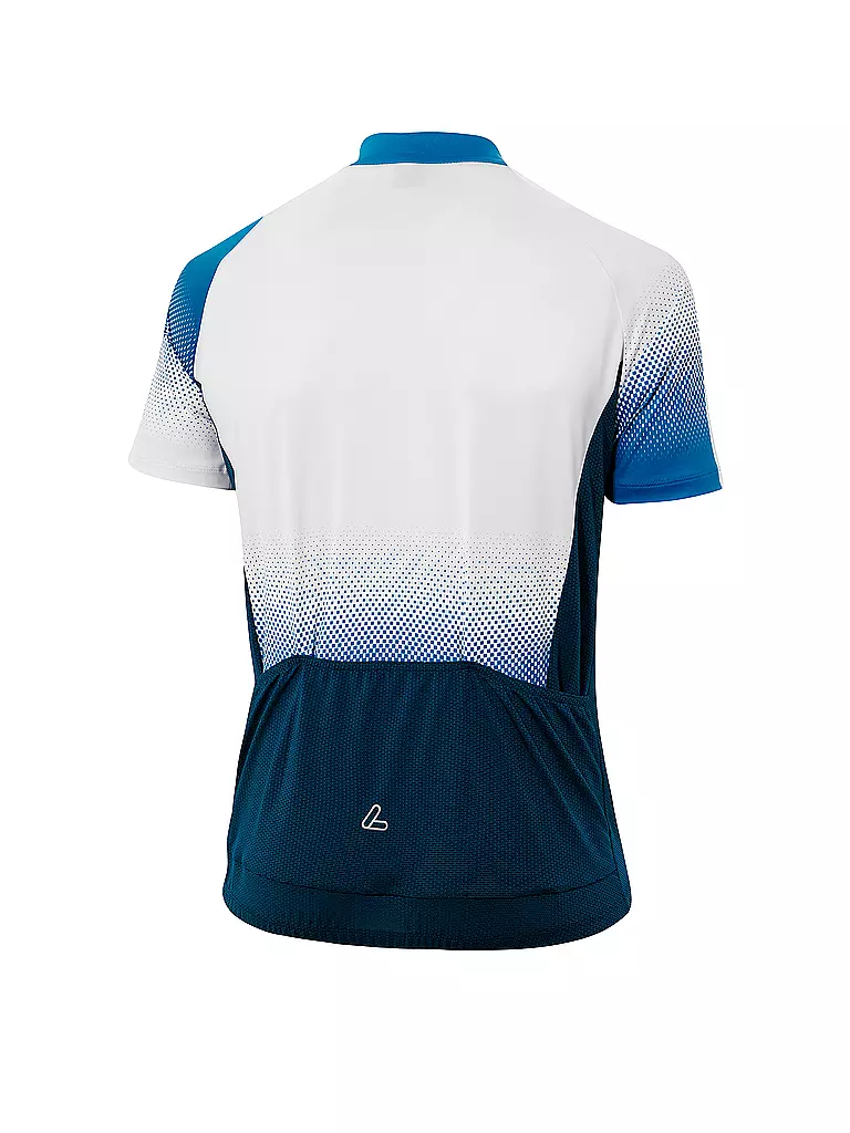 LÖFFLER | Herren Radtrikot Dusty Mid FZ | blau