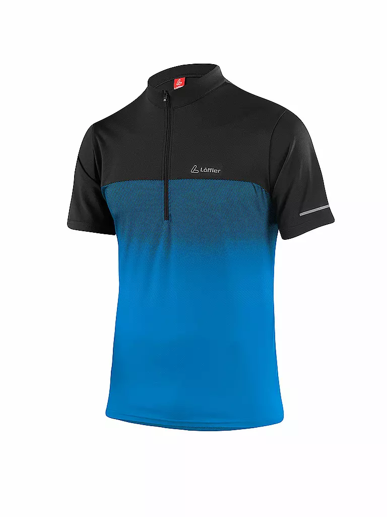 LÖFFLER | Herren Radtrikot Flow 3.0 HZ | blau