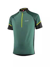 LÖFFLER | Herren Radtrikot Leaves Tour HZ | petrol
