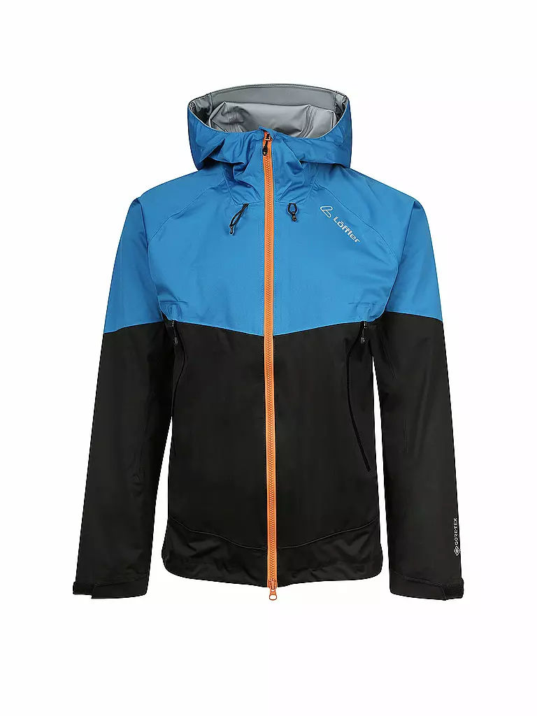 LÖFFLER | Herren Tourenjacke Ponto GTX Active | blau