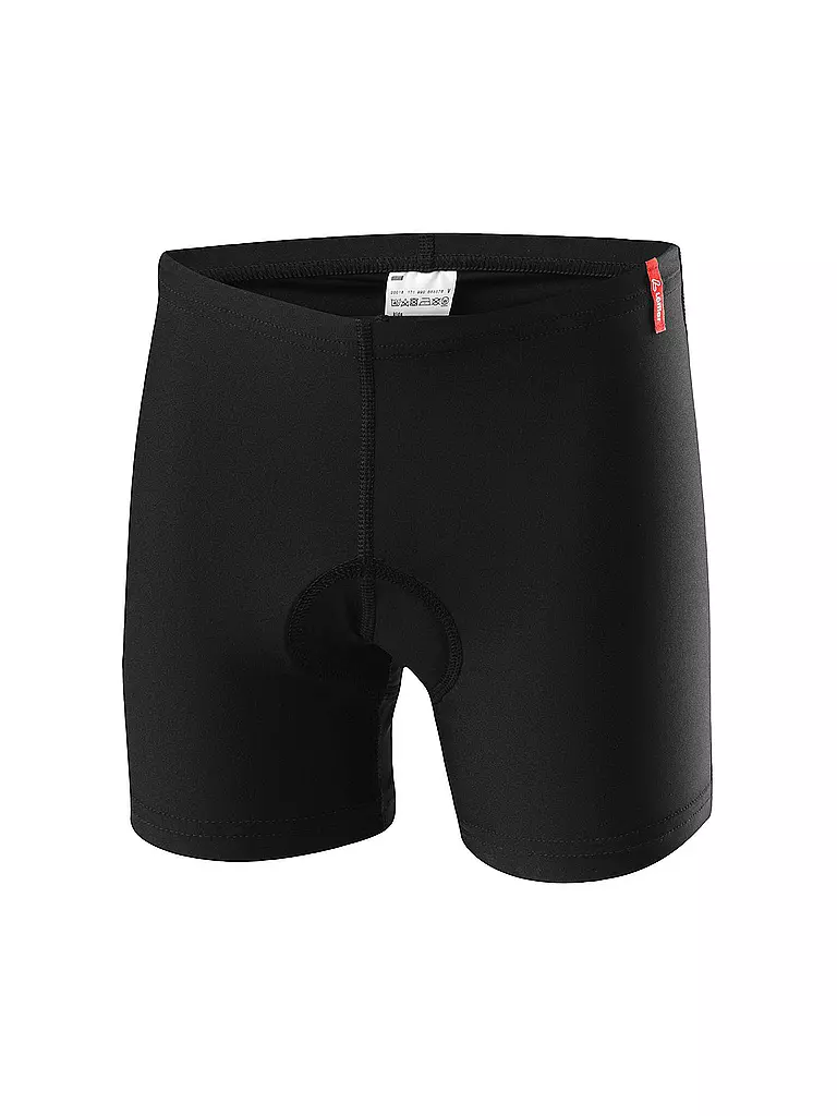 LÖFFLER | Kinder Rad Unterhose Elastic | schwarz