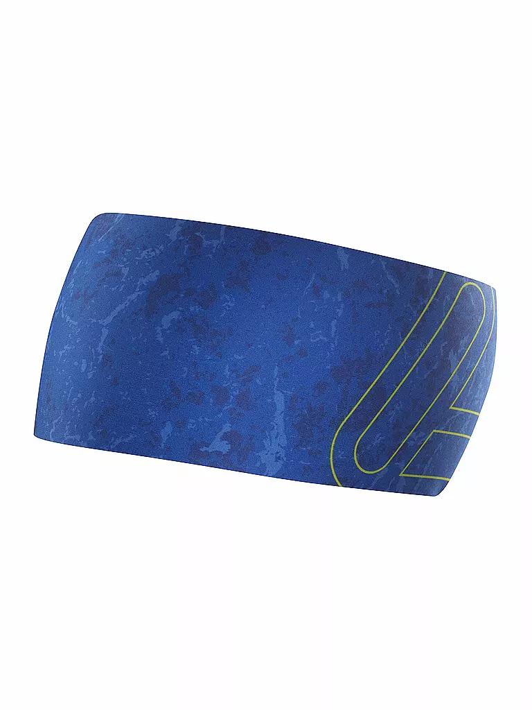 LÖFFLER | Stirnband Elastic Headband Open Cut | blau