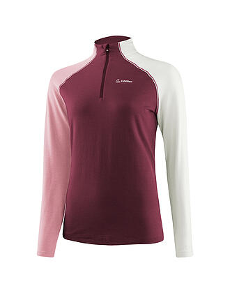 LÖFFLER | Damen Unterzieh Zipshirt TRANSTEX Coblo