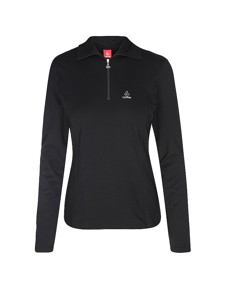 Löffler LÖFFLER Damen TRANSTEX Zip-Rolli Basic schwarz | 38, schwarz