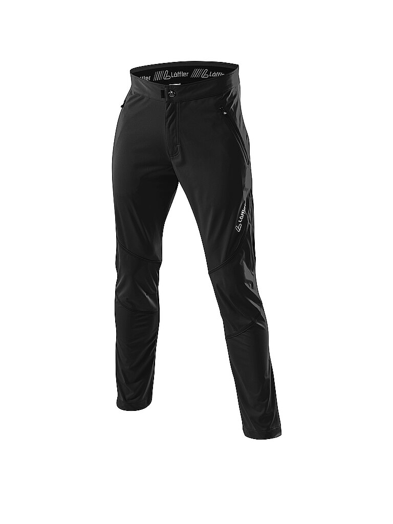 Löffler LÖFFLER Herren Hose Elegance WS Softshell Light schwarz | 50, schwarz