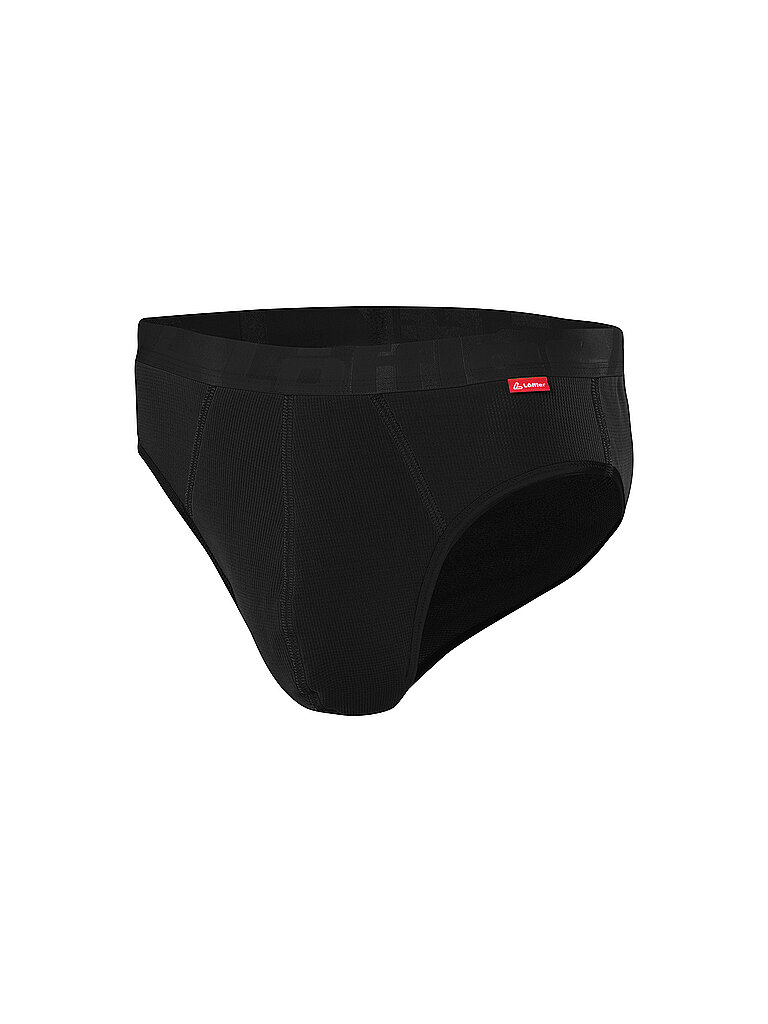 Löffler LÖFFLER Herren Slip TRANSTEX LIGHT schwarz | 48, schwarz