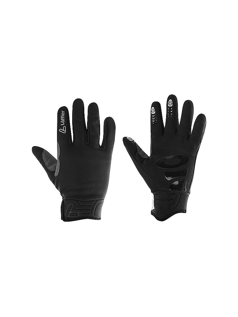 Löffler LÖFFLER Softshell Handschuhe WS Warm schwarz | 7-7,5, schwarz