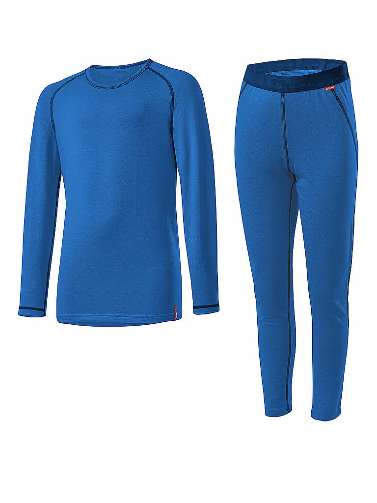 Löffler LÖFFLER Kinder Funktionsunterwäsche-Set TRANSTEX WARM blau | 128, blau