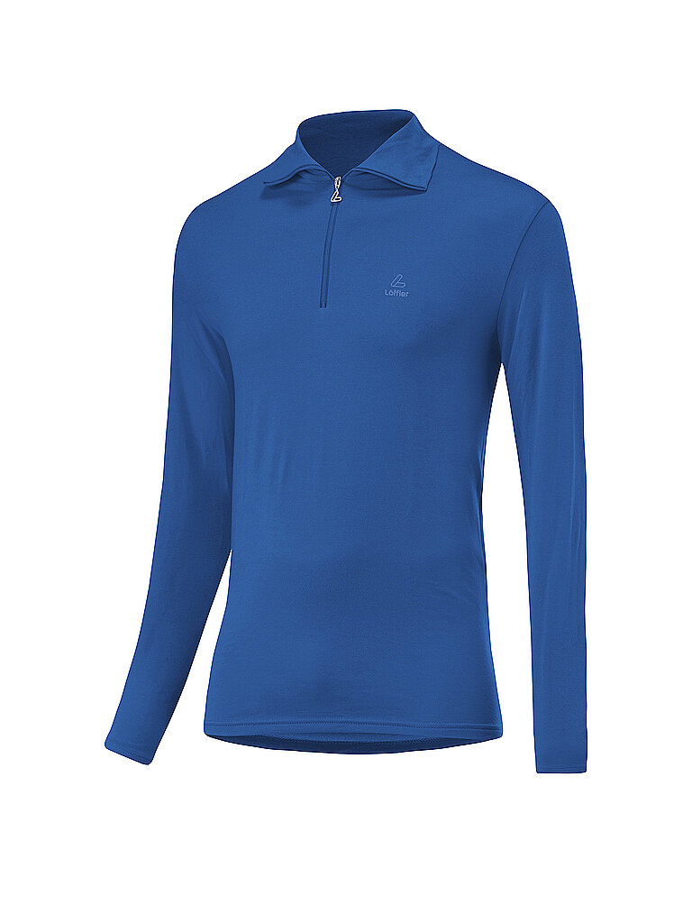 Löffler LÖFFLER Herren Unterzieher Evo Turtle Transtex blau | 48, blau