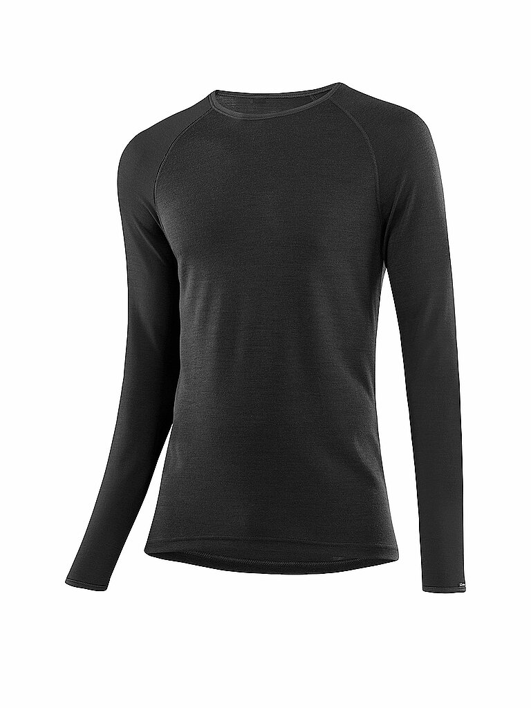 Löffler LÖFFLER Herren Unterziehshirt TRANSTEX Merino schwarz | 48, schwarz