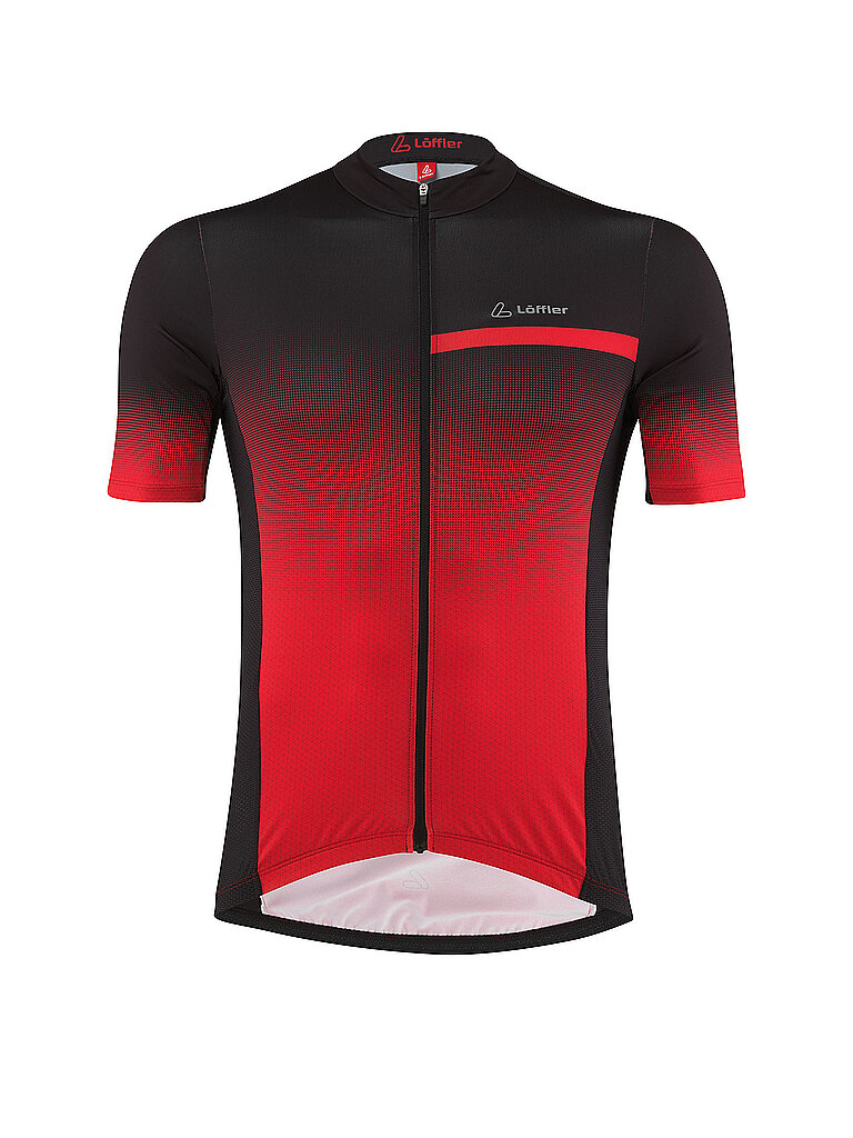 Löffler LÖFFLER Herren Radtrikot Coogan FZ Mid rot | 48, rot