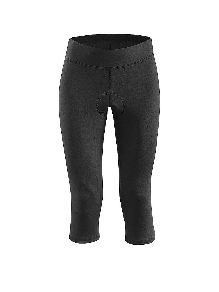 Löffler LÖFFLER Damen Radhose Basic 3/4 Bund schwarz | 36, schwarz