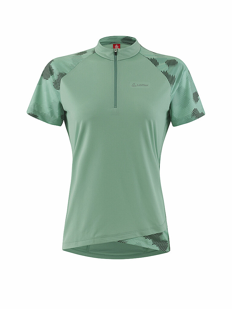 LÖFFLER Damen Radtrikot Maja Rise HZ hellgrün | 44