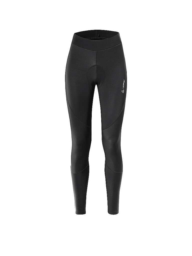 Löffler LÖFFLER Damen Winter Radhose Thermo Bund schwarz | 36, schwarz
