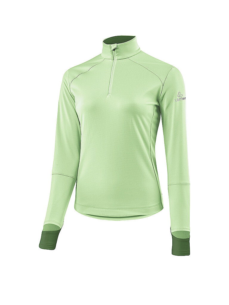 Löffler LÖFFLER Damen Langlaufunterziehshirt Midlayer Tech Stretch mint | 34, mint