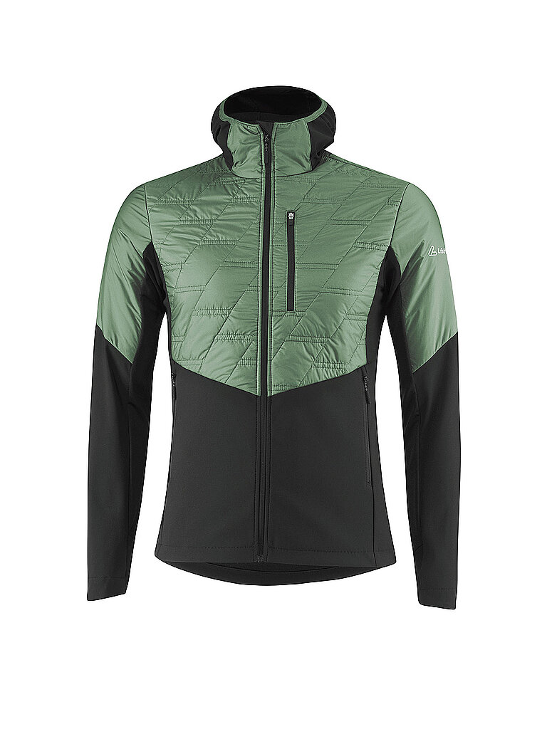Löffler LÖFFLER Herren Langlauf Hybridjacke Alex PL6 Hoodie olive | 48, olive