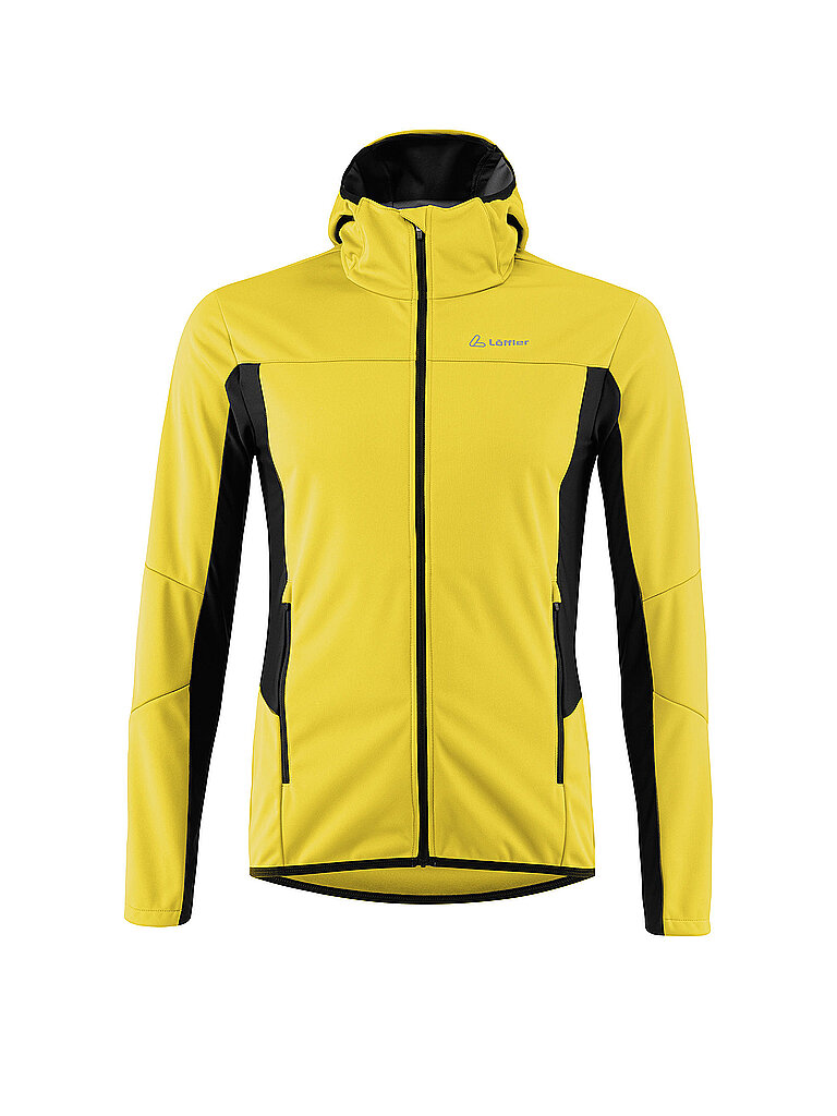Löffler LÖFFLER Herren Langlauf Jacke North AB Light Hoodie gelb | 48, gelb
