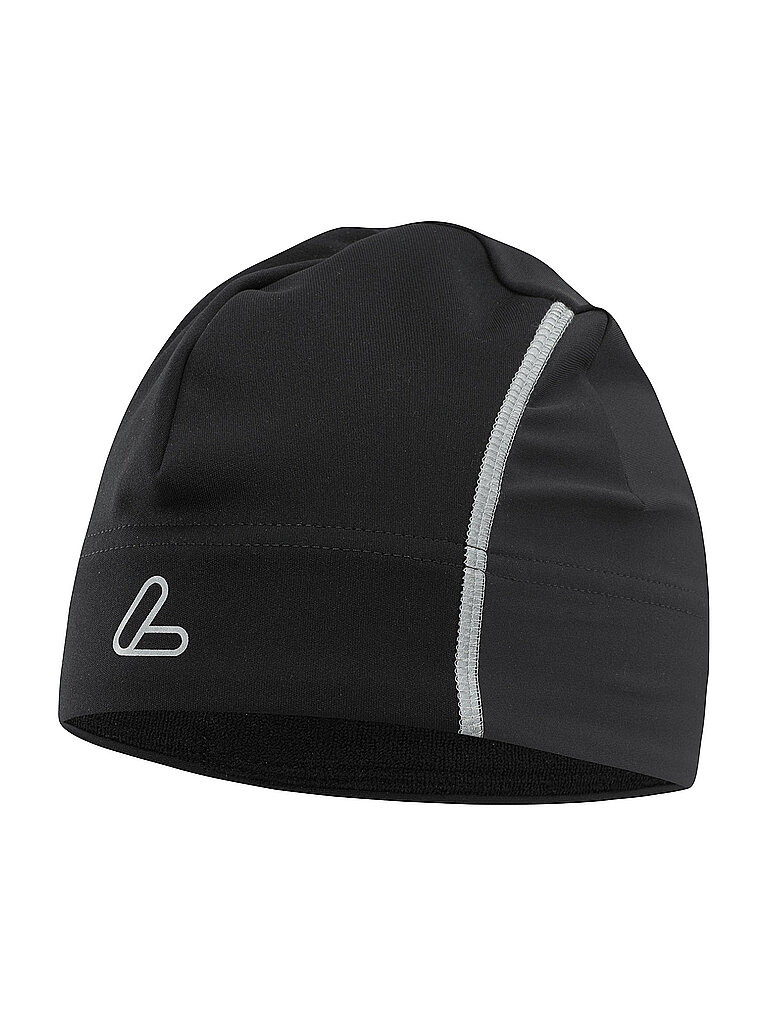 Löffler LÖFFLER Mütze Airblocc Windstopper schwarz, schwarz