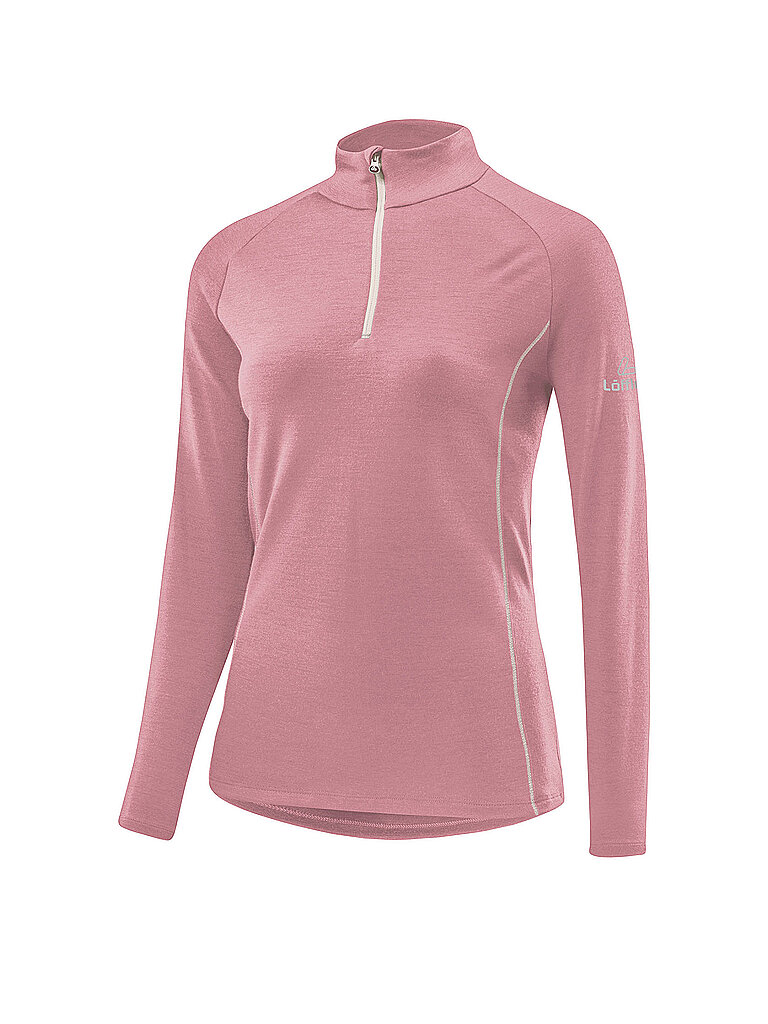 Löffler LÖFFLER Damen Langlaufshirt Midlayer transtex Merino rosa | 36, rosa