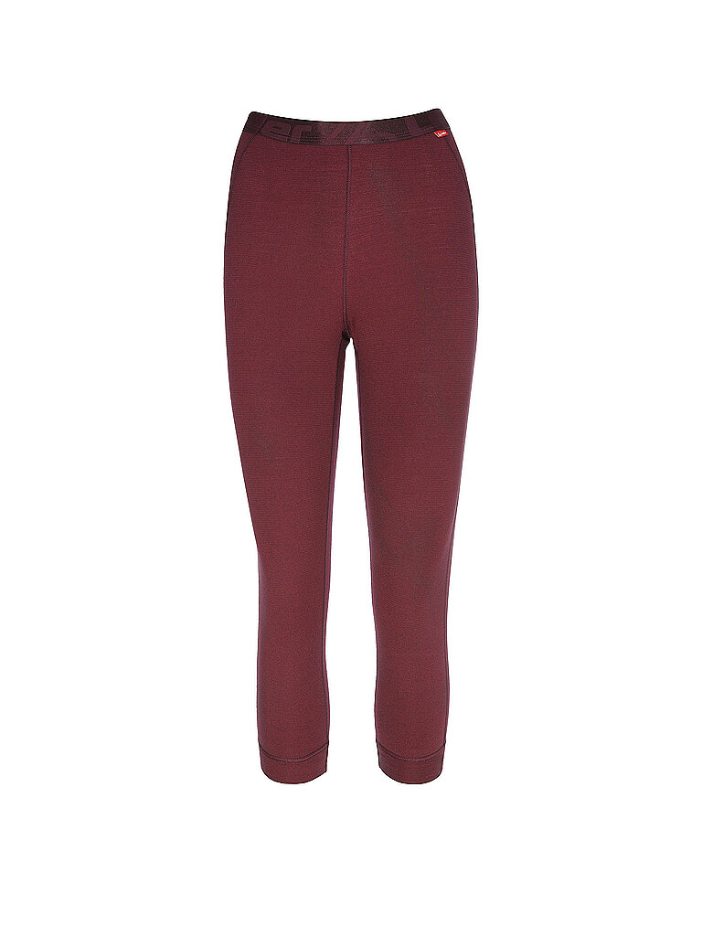 Löffler LÖFFLER Damen Unterziehhose TTX Warm 3/4 dunkelrot | 36, dunkelrot
