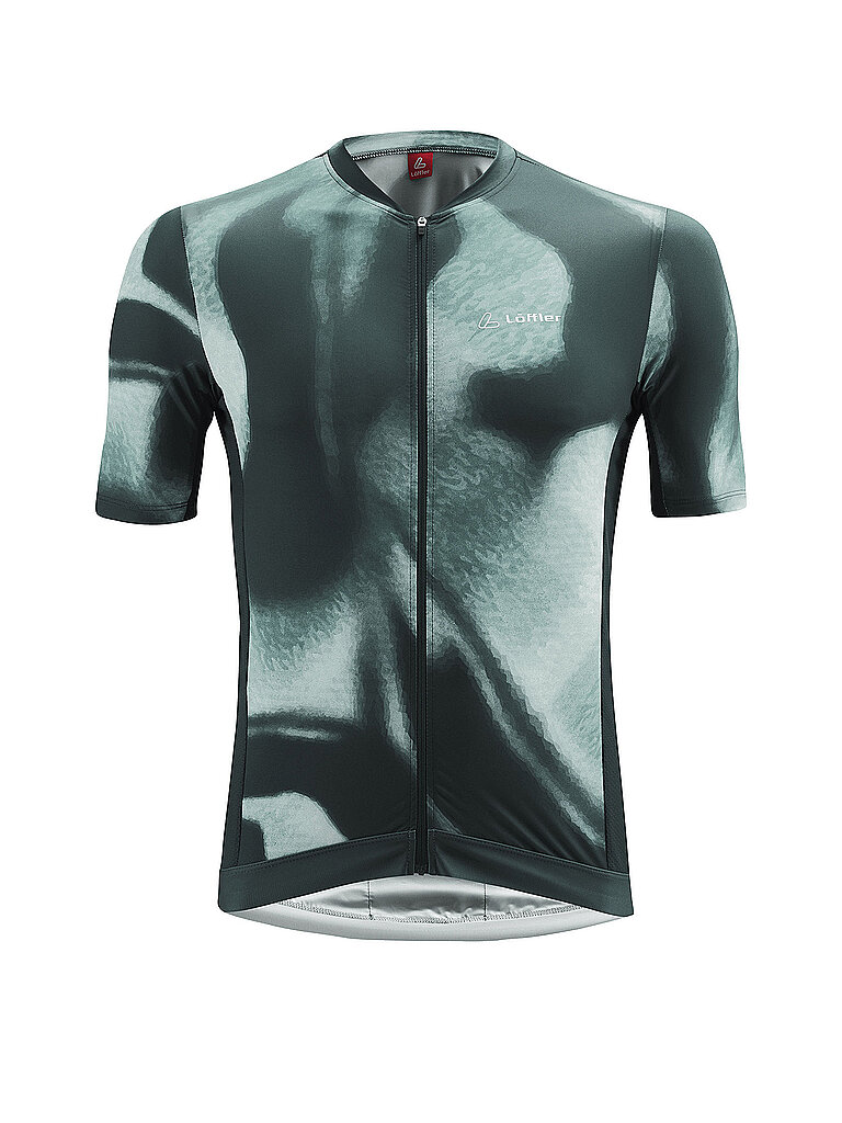 Löffler LÖFFLER Herren Radtrikot PSY FZ MID dunkelgrün | 48, dunkelgrün