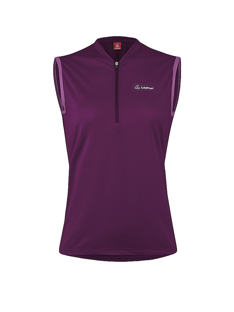 Löffler LÖFFLER Damen Radtrikot Plain HZ dunkelrot | 36, dunkelrot