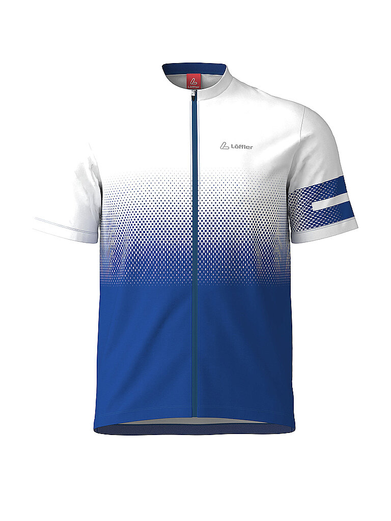 LÖFFLER Herren Radtrikot Dimi FZ blau | 60