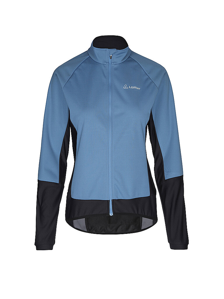 Löffler LÖFFLER Damen Winter Radjacke Alpha Airblocc Light blau | 38, blau