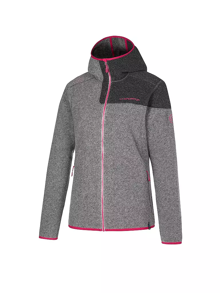 LA SPORTIVA | Damen Kletter Fleecejacke Iride Hoodie | hellblau