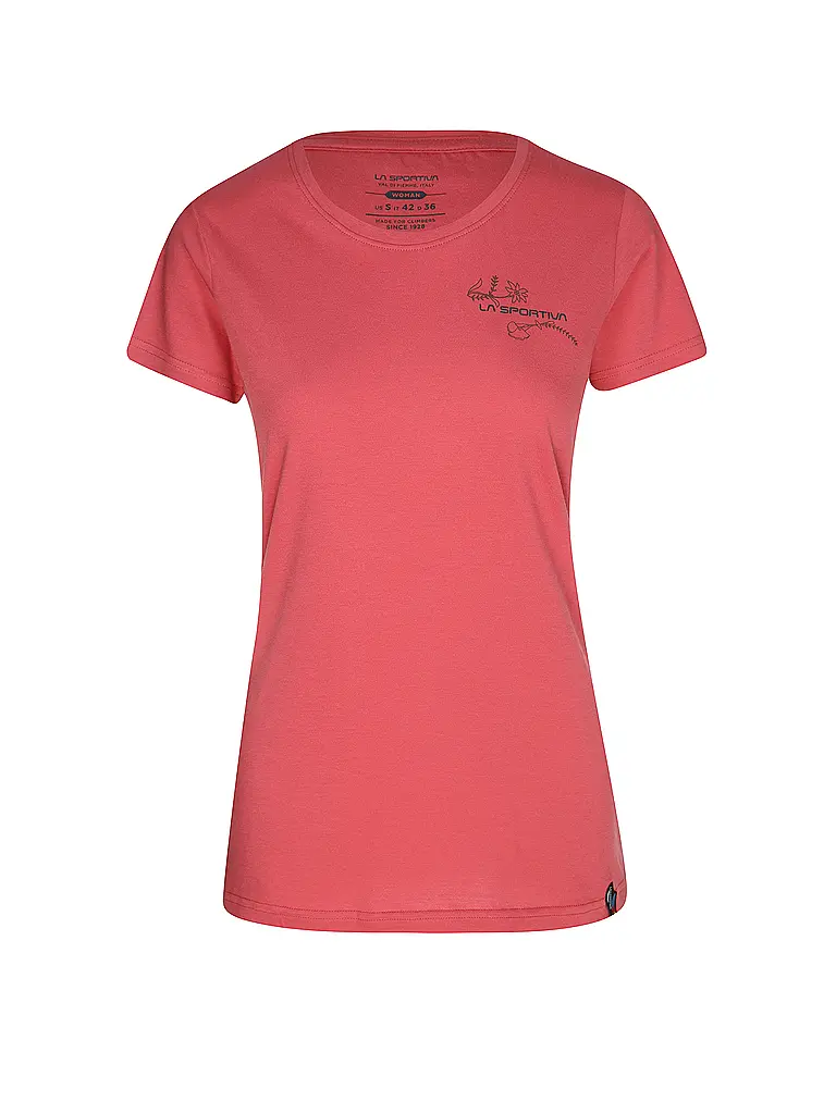 LA SPORTIVA | Damen Klettershirt Climb Flower | rosa