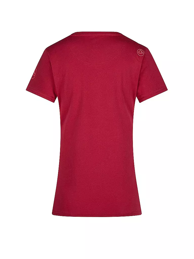 LA SPORTIVA | Damen Klettershirt Stripe Cube | rot