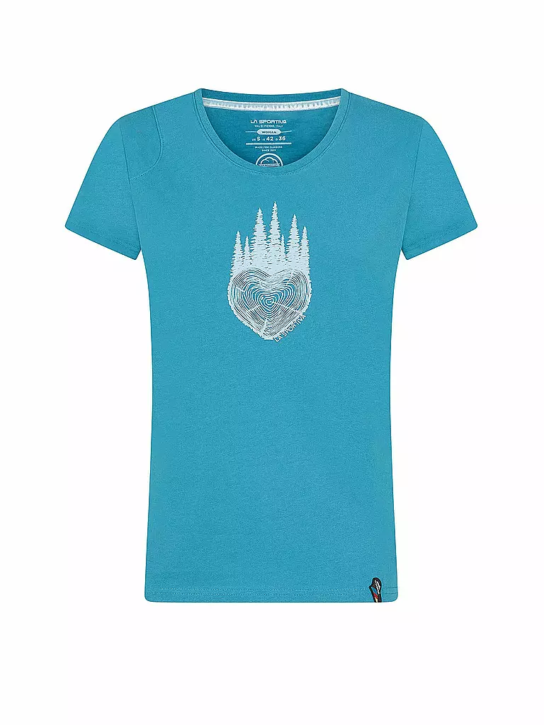 LA SPORTIVA | Damen Klettershirt Wild Heart | petrol