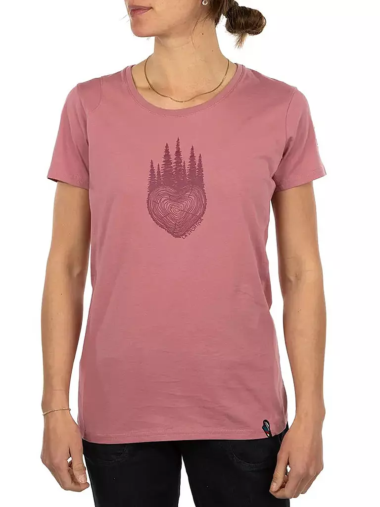 LA SPORTIVA | Damen Klettershirt Wild Heart | beere