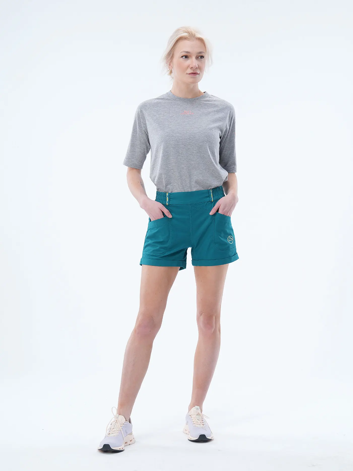 LA SPORTIVA | Damen Klettershort Escape | petrol