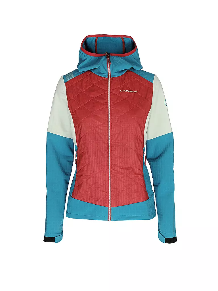 LA SPORTIVA | Damen Touren Hybridjacke Kap Hoodie | beere