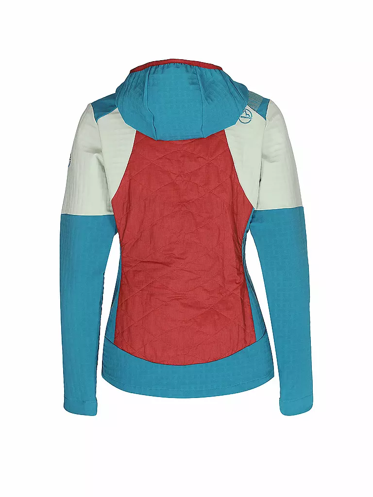 LA SPORTIVA | Damen Touren Hybridjacke Kap Hoodie | beere