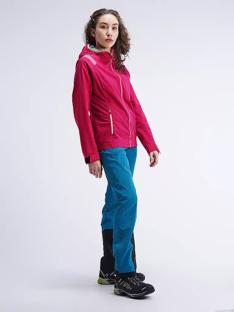 LA SPORTIVA | Damen Touren Softshelljacke Macnas Hoodie  | beere